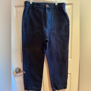 Beaton canvas pants black